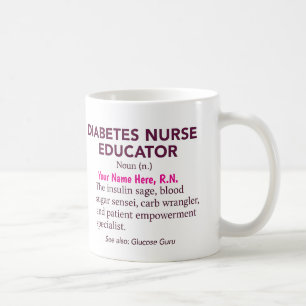 Caneca De Café Presente Personalizado para Enfermeira Educadora e
