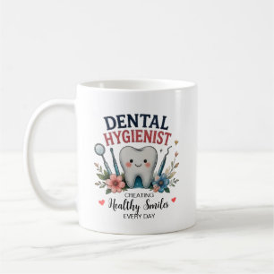 Caneca De Café Presente Personalizado para Higienista Dental
