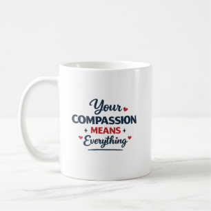 Caneca De Café Presente Personalizado para Médico   Compaixão Imp