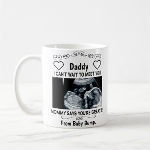 Caneca De Café Presente Personalizado Para Novo Pai De Bebê Não