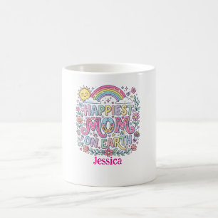Caneca De Café Presente personalizado para o Dia das Mães da Mãe