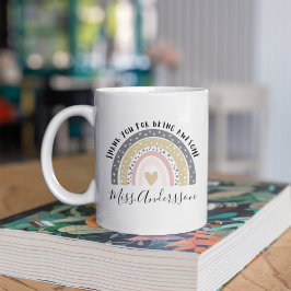 Caneca De Café Presente Personalizado para Professor, Presente Pe