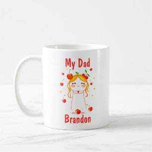 Caneca De Café Presente personalizado para tia-mãe avó
