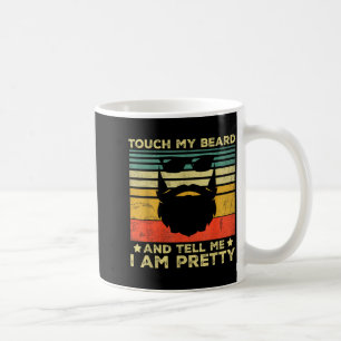 Caneca De Café Presente Retro Engraçado de Citação de Barba para