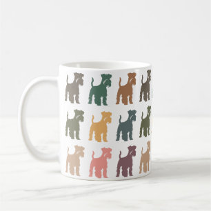 Caneca De Café Presente Retro para Amante de Pet Cachorro Schnauz