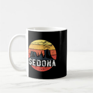Caneca De Café Presente Retro Sedona Arizona Férias em Família Ro