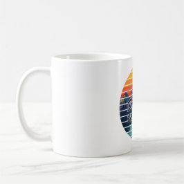 Caneca De Café Presente Retro Terapia de Rio de Barco à Deriva de