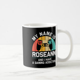 Caneca De Café Presente Roseann Nome Personalizado Piada Geeks de