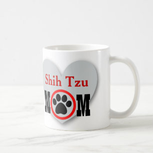 Caneca De Café Presente S01 do amante do cão da mamã de Shih Tz
