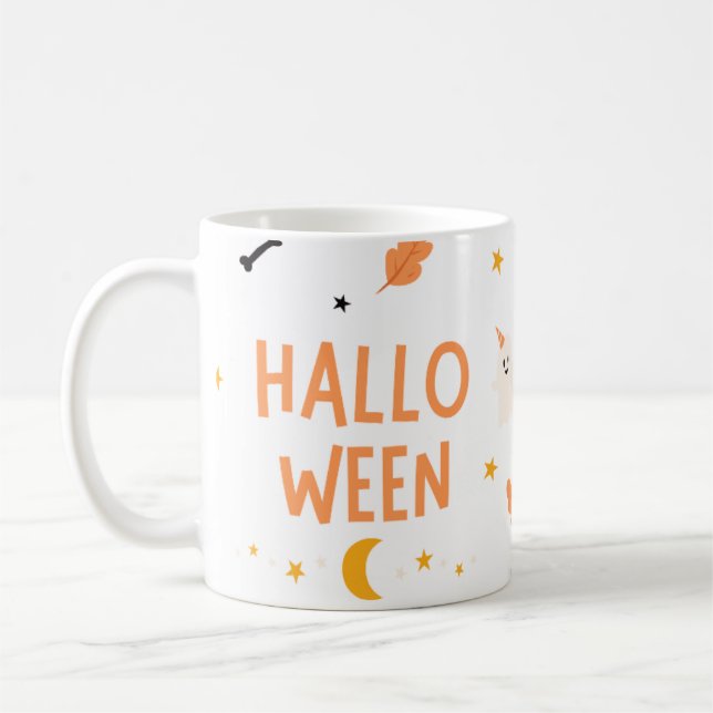 Caneca De Café Presente Simples de Halloween, Halloween 2025 (Esquerda)