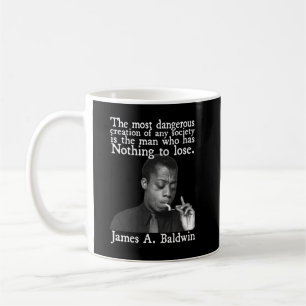 Caneca De Café Presente surpresa James Baldwin Halloween Holiday