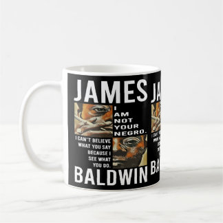 Caneca De Café Presente surpresa James Baldwin Protesto Halloween