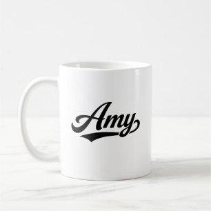 Caneca De Café Presentes da família última do primeiro nome Amy