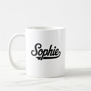 Caneca De Café Presentes da família última primeira nome Sophie