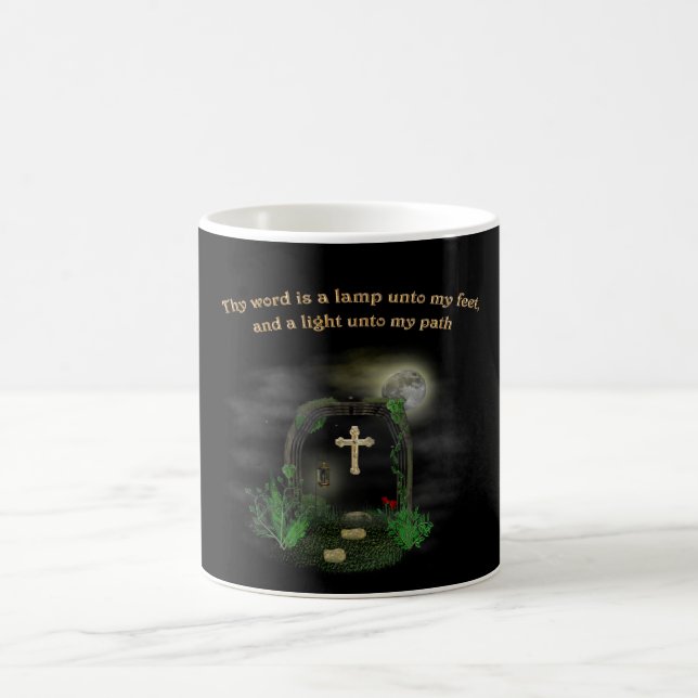 Caneca De Café Presentes das Escrituras Cristãs (Centro)