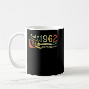 Caneca De Café Presentes de 60 anos para homens mulheres Guitarve