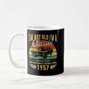 Caneca De Café Presentes de 65 o aniversário para homens - Retro