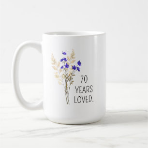 Caneca De Café Presentes de 70º Aniversário, Aniversário de 1955,