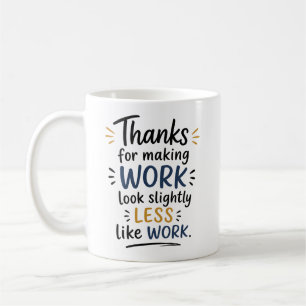 Caneca De Café Presentes de agradecimento aos colegas de trabalho