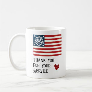 Caneca De Café Presentes de Agradecimento aos Veteranos Pelo Seu