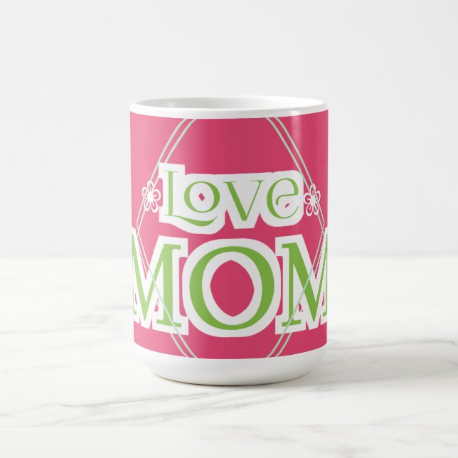 Caneca De Café Presentes de amor para a mamãe (Centro)