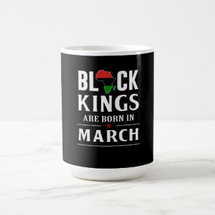 Caneca De Café Presentes de aniversário Os Reis Pretos São Nas