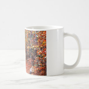 Caneca De Café Presentes de Aquarela da Trilha da Floresta Pintad