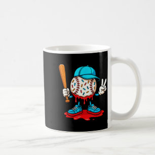 Caneca De Café Presentes de Baseball Drip Estilo de Vida de Baseb