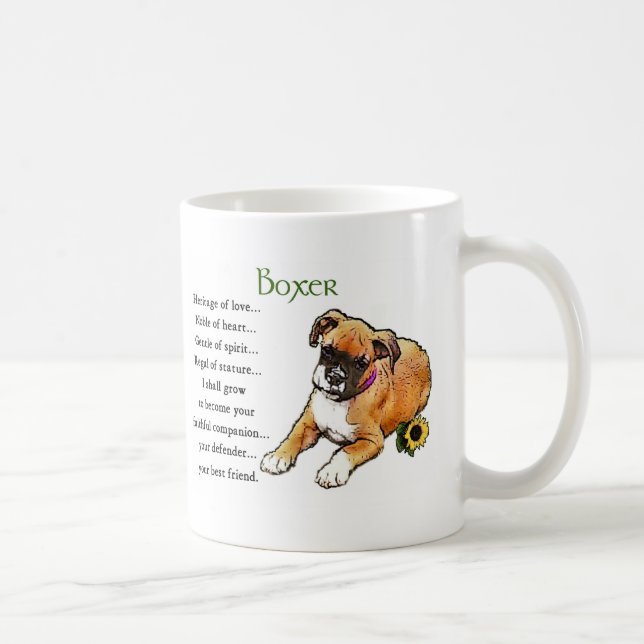 Caneca De Café Presentes de Boxer (Direita)