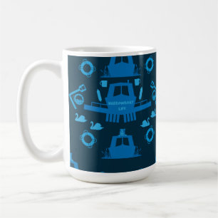 Caneca De Café Presentes de British Narrowboat
