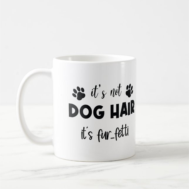 Caneca De Café Presentes De Cachorro, Mãe De Cachorro Engraçada (Esquerda)