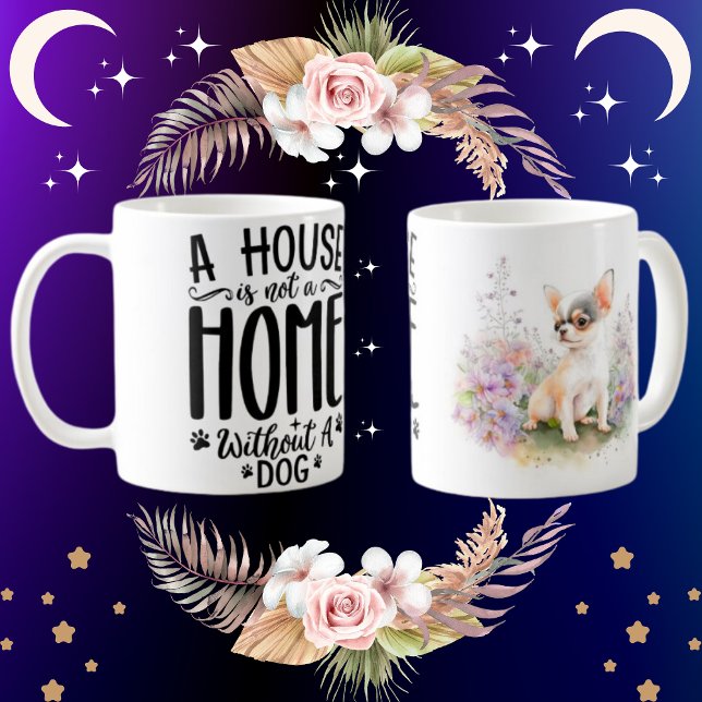 Caneca De Café Presentes de Cachorro Personalizados para Cachorro (Criador carregado)