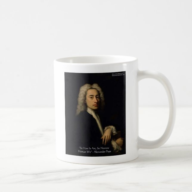 Caneca De Café Presentes de Citações de Sabedoria de Alexander Po (Direita)