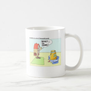 Caneca De Café Presentes de Desenhos Animados Funny Honey Camiset