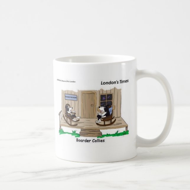 Caneca De Café Presentes de Desenhos Engraçados e Excêntricos par (Direita)