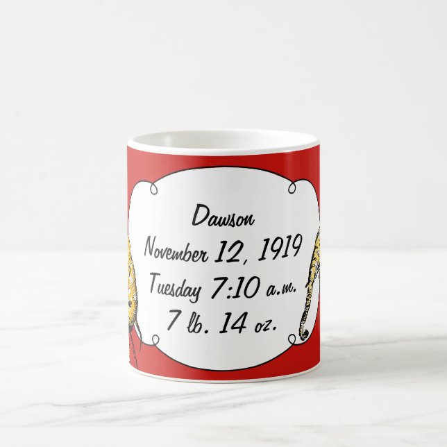 Caneca De Café Presentes de elefante de circo (Centro)