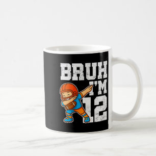 Caneca De Café Presentes de futebol engraçados para mulheres Bruh