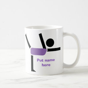 Caneca De Café Presentes de ginástica, personalização do execu