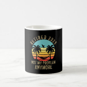 Caneca De Café Presentes de Humor de Aposentadoria Vintage Engraç