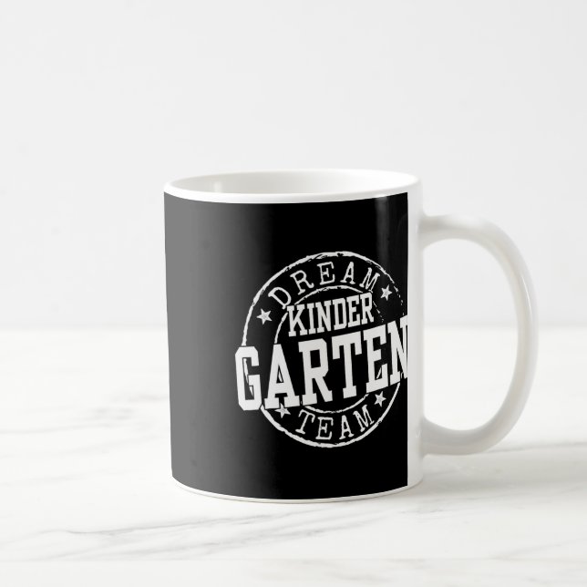 Caneca De Café Presentes de Jardim de Infância da Equipe dos Sonh (Direita)
