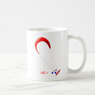 Caneca De Café Presentes de Kiteboarding Kitesurfing