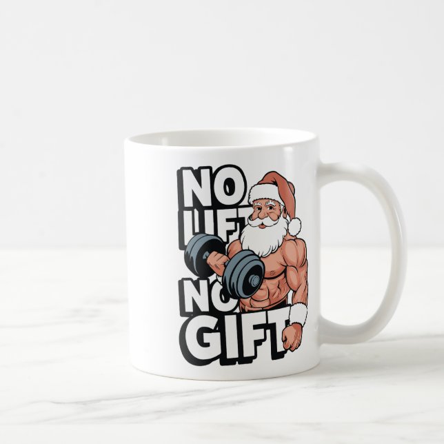 Caneca De Café Presentes De Natal De Academia De Fitness Para Fis (Direita)