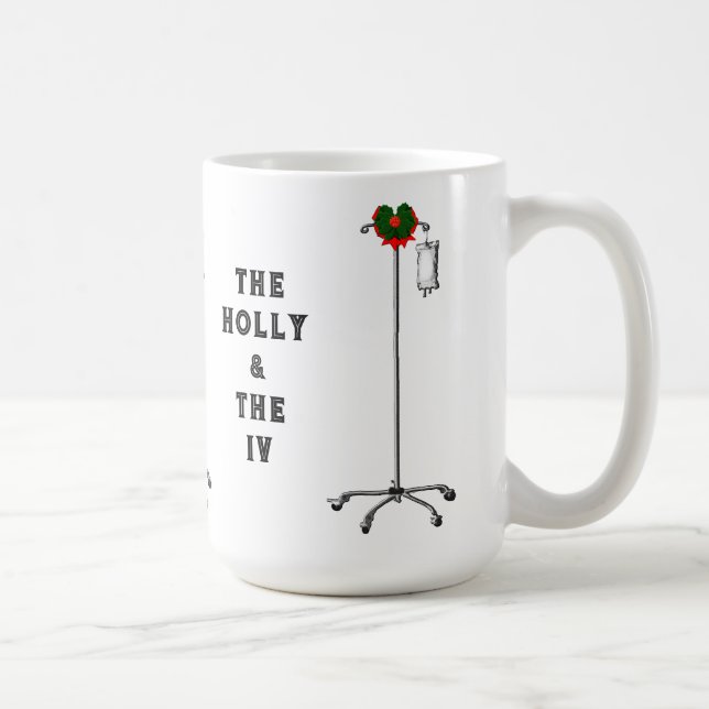 Caneca De Café Presentes de Natal para Enfermeiros (Direita)
