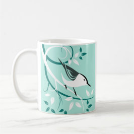 Caneca De Café Presentes de Nuthatch Brancos