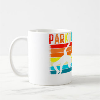 Caneca De Café Presentes de Parkour Freerunning Ginástica Retro P