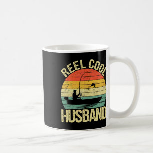 Caneca De Café Presentes de pesca para marido muito fixe para o D