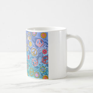 Caneca De Café Presentes de Roupas Ondas do Oceano Pacífico dos A
