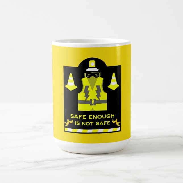 Caneca De Café Presentes de Saúde e Segurança para Funcionários (Centro)