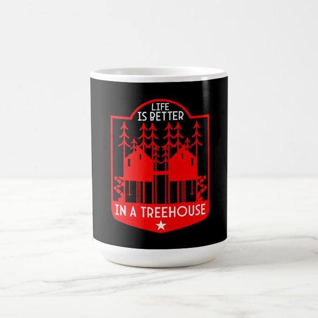 Caneca De Café Presentes De Treehouse Playhouse E Roupa (Centro)