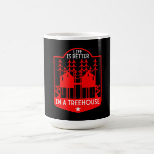 Caneca De Café Presentes De Treehouse Playhouse E Roupa
